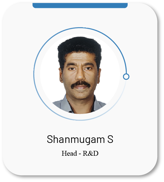 Shanmugam S- Head - R&D