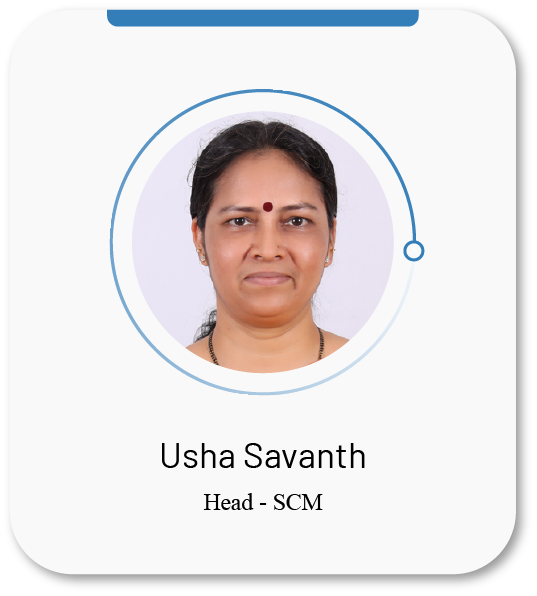 Usha Savanth- Head - SCM