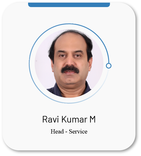 Ravi Kumar M- Head - Service